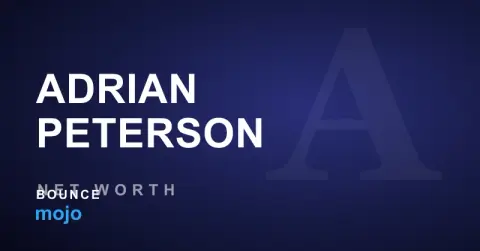 Adrian Peterson net worth