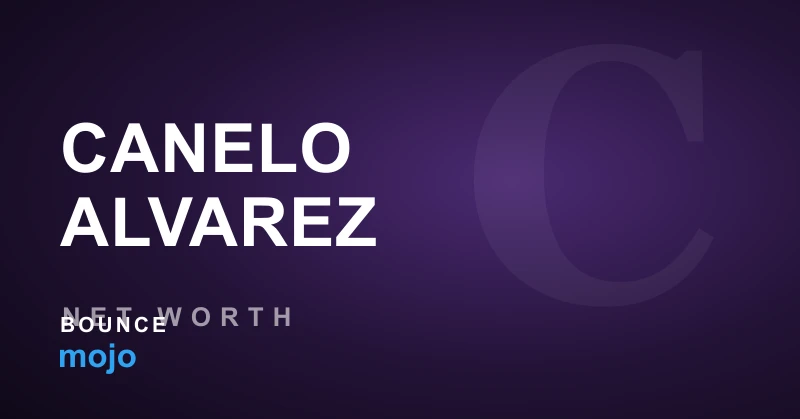 Canelo Alvarez net worth