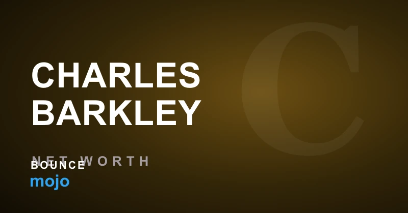 Charles Barkley net worth