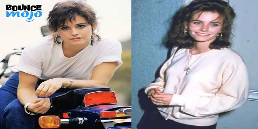 The Young Courteney Cox