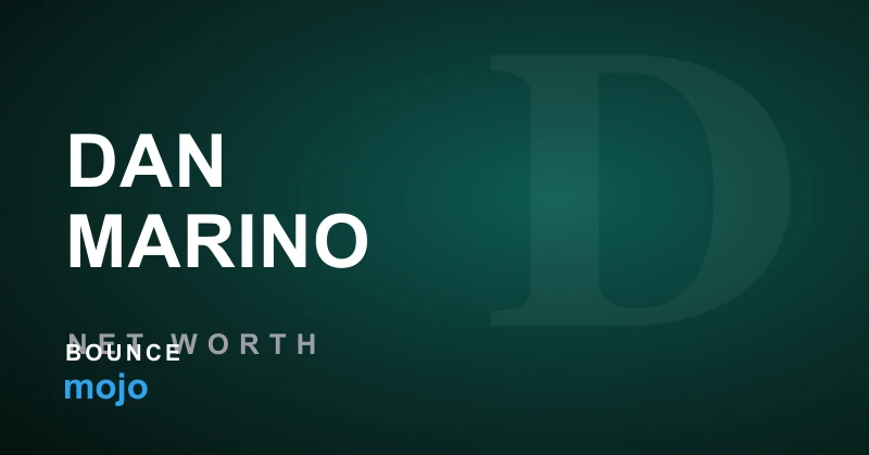 Dan Marino net worth