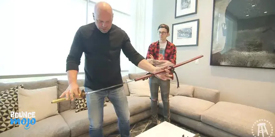 Dana White samurai sword