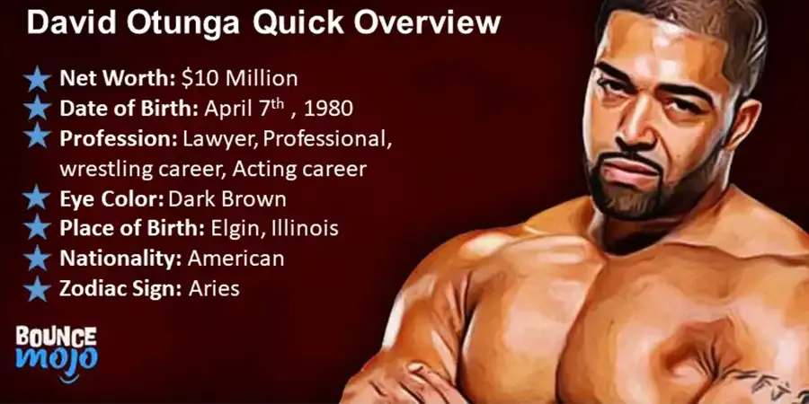 David Otunga Quick Overview David Otunga Quick Overview