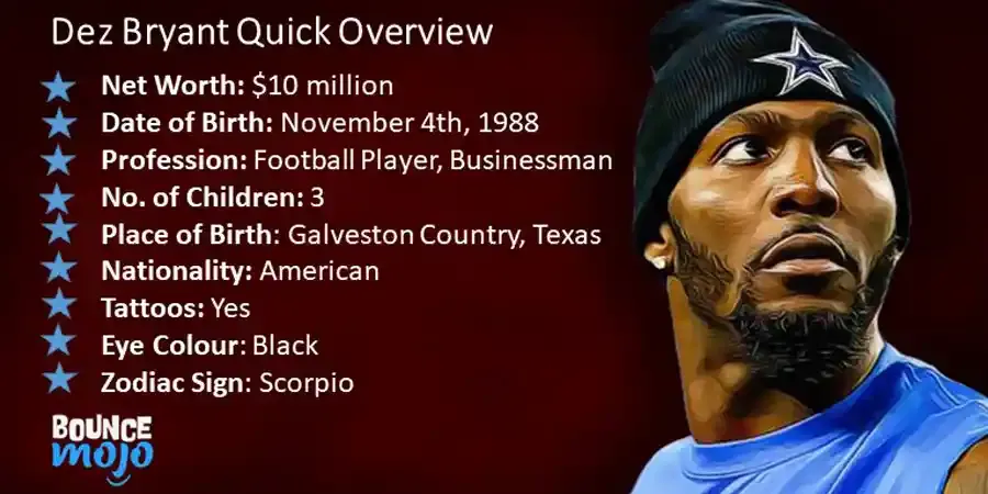 Dez Bryant Dez Bryant Net Worth and Bio