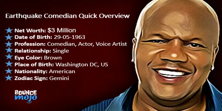 Earthquake Comedian Net Worth