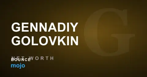 Gennadiy Golovkin net worth