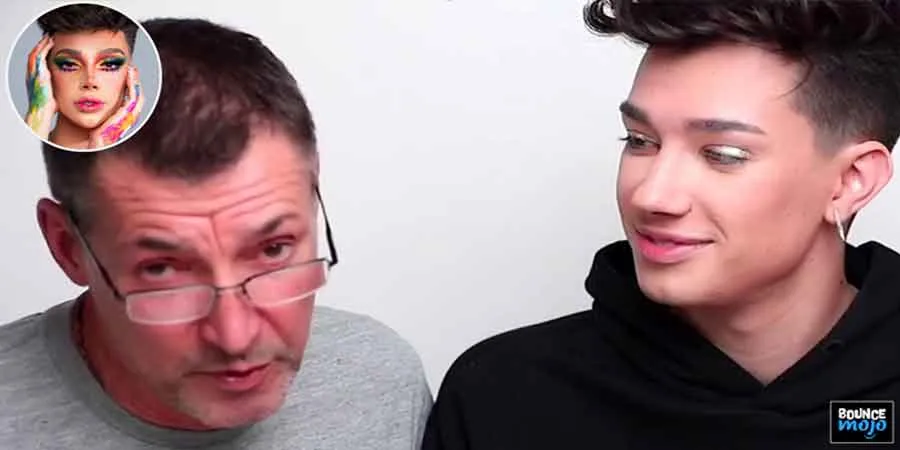 James Charles Father Skip Dickinson