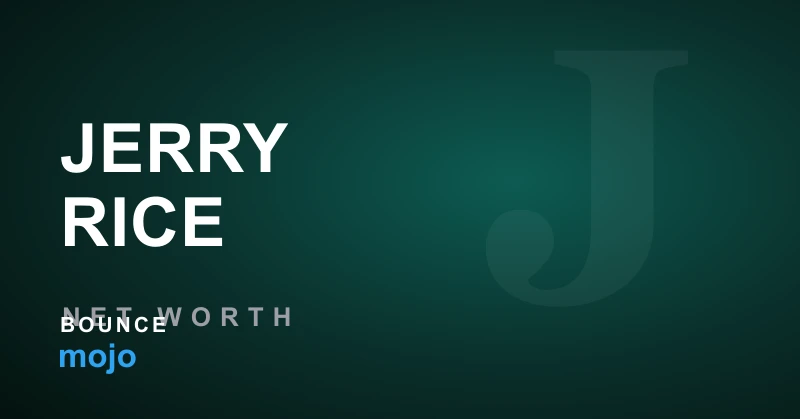 Jerry Rice net worth
