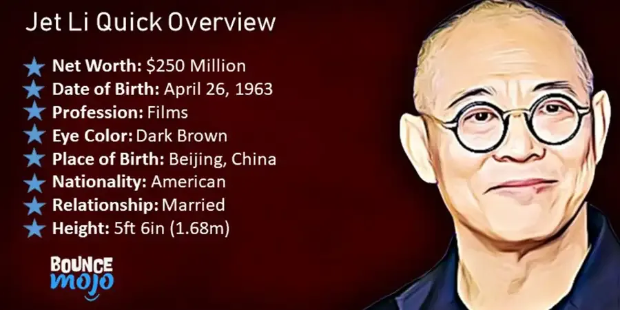 Jet Li net worth & biography