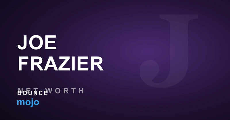 Joe Frazier net worth