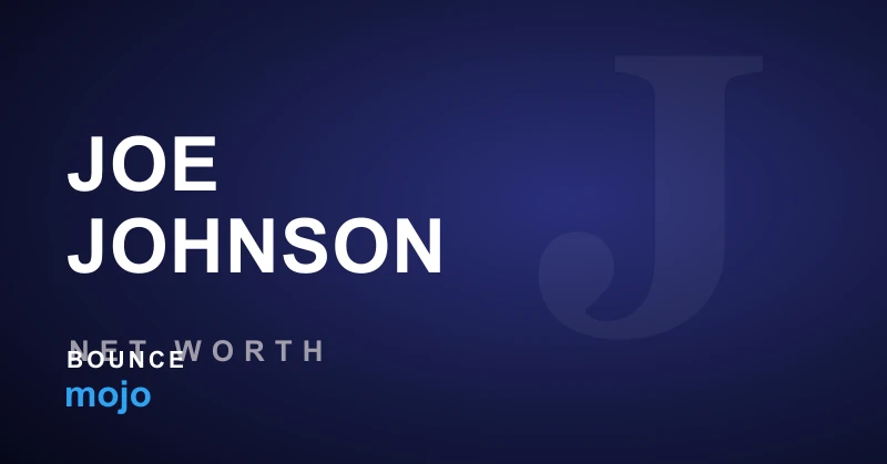 Joe Johnson net worth