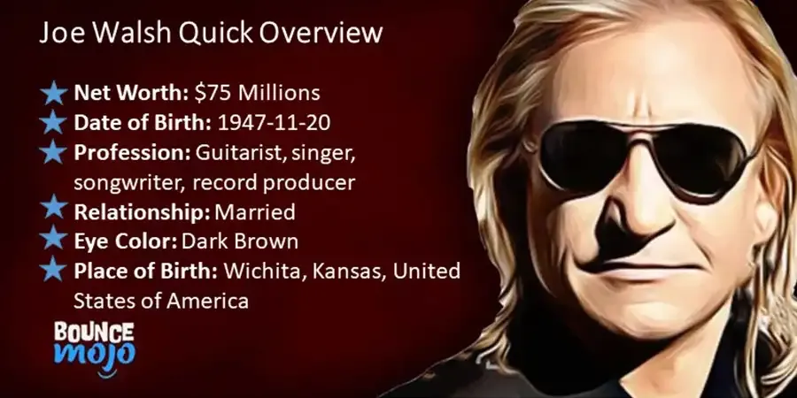 Joe Walsh Quick Overview Joe Walsh Net Worth