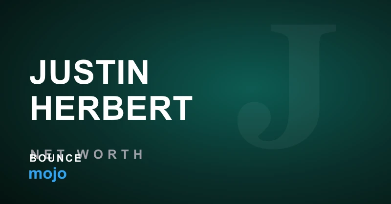 Justin Herbert net worth