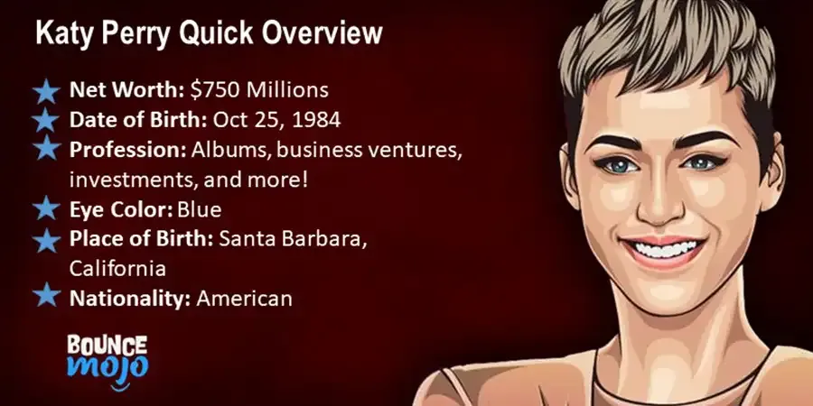 Katy Perry Net Worth Quick Overview Katy Perry Net Worth & Bio