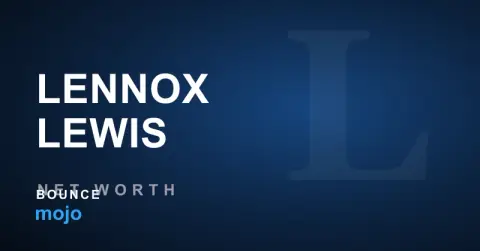 Lennox Lewis net worth