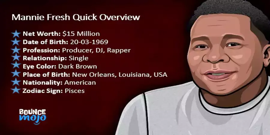 Mannie Fresh Net Worth