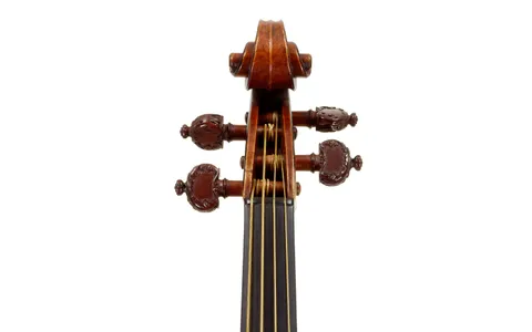 The top plate of the 1721 Lady Blunt Stradivari violin