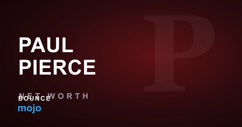 Paul Pierce biography