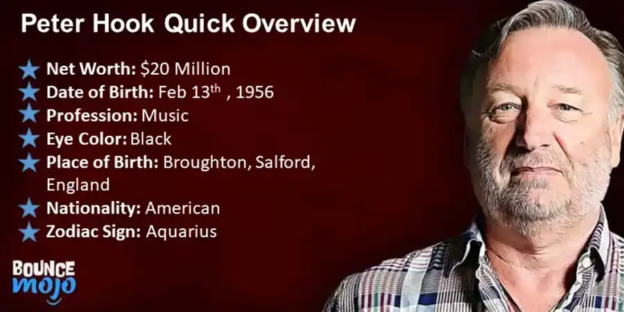 Peter Hook Quick Overview Peter Hook Quick Overview
