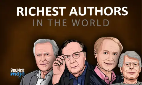 Richest authors in the world