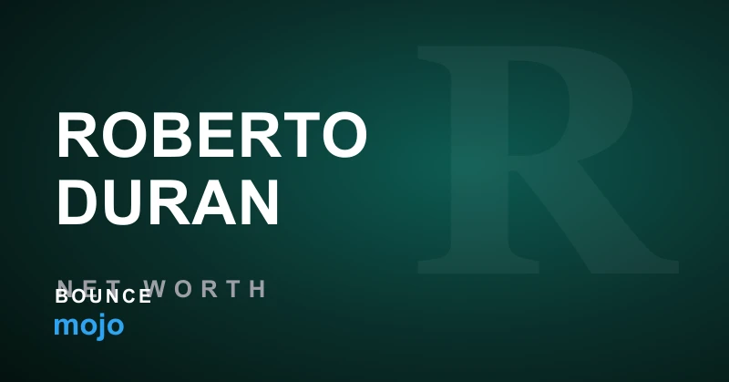 Roberto Duran net worth