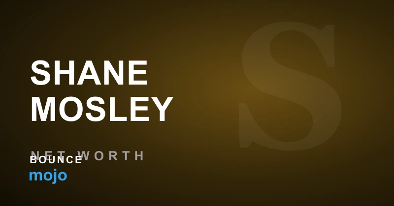 Shane Mosley net worth