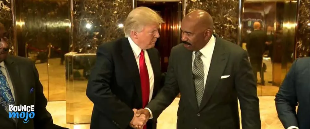 Steve Harvey & Donald Trump Steve Harvey & Donald Trump