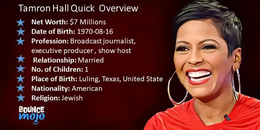 Tamron Hall Net Worth Tamron Hall Net Worth