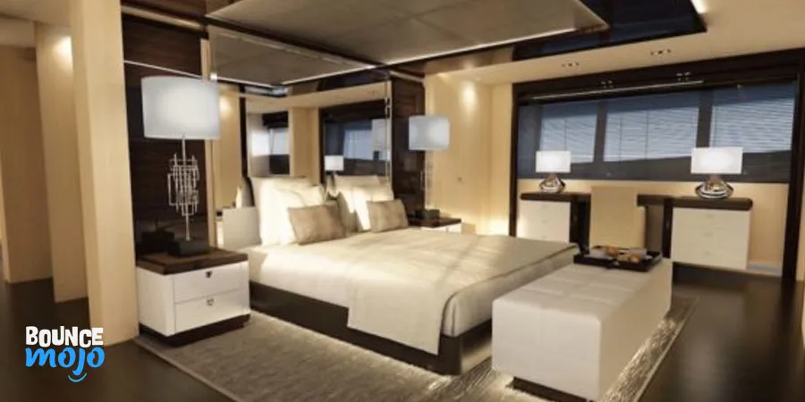 Tiger Woods Yacht Bedroom