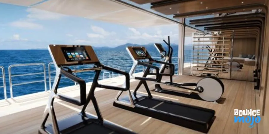 Tiger Woods Yacht Gym